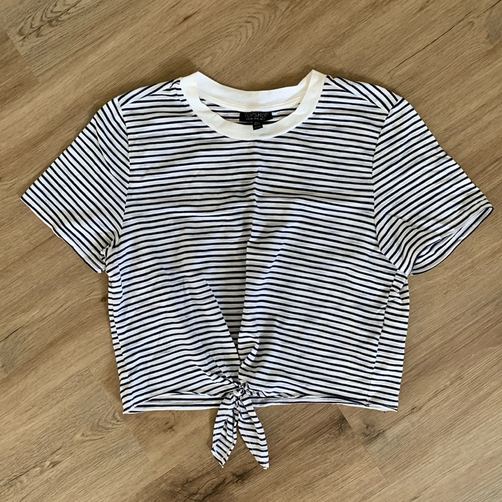 Topshop Crop Tee